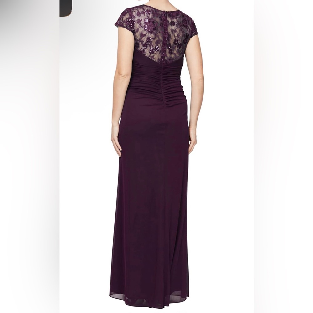 ! NWT. Alex Evenings Womens Long Length Dress - Picture 2 of 16